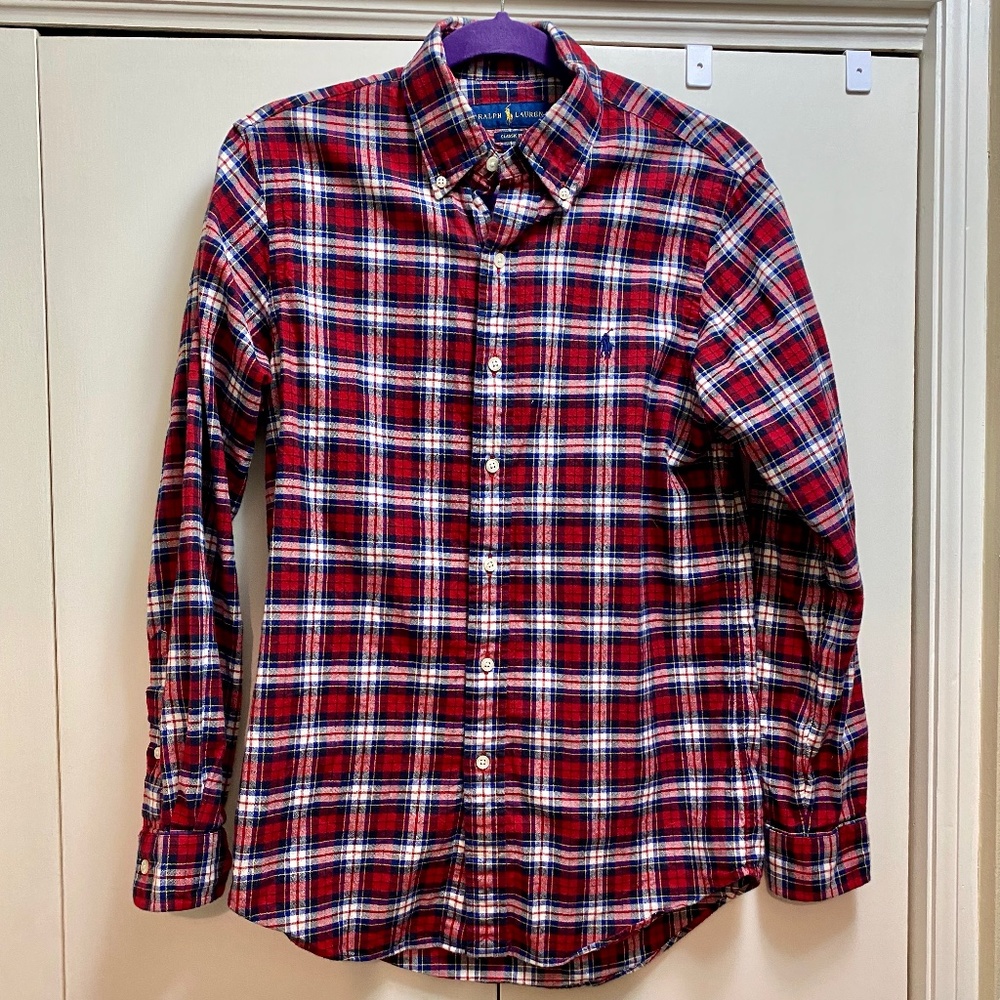 Men's Flannel Ralph Lauren Shirt